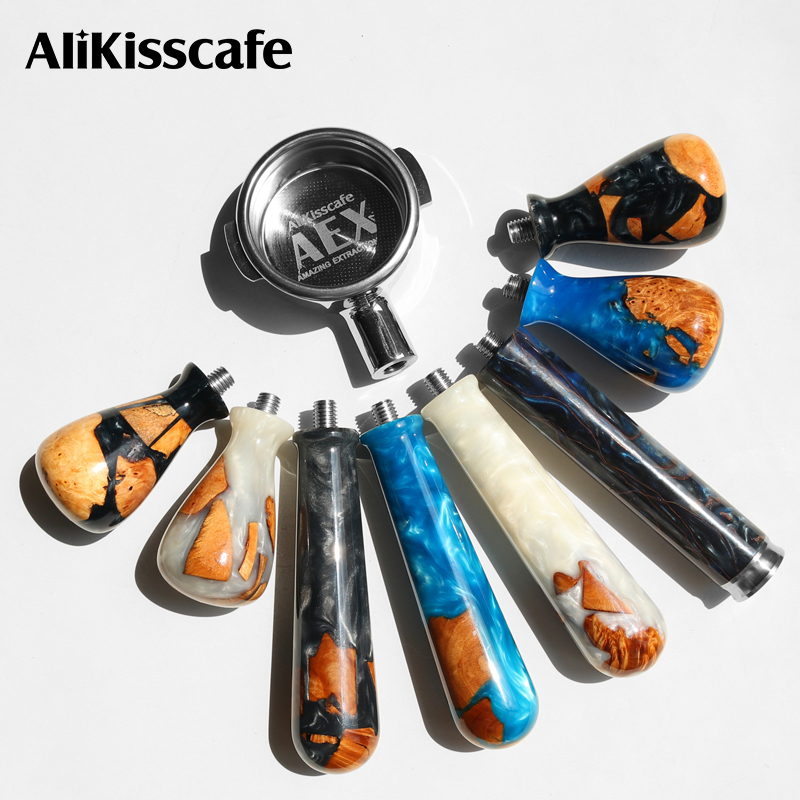 Coffee Equipment Tools - AliKisscafe M10 Resin Handle Coffee Bottomless
