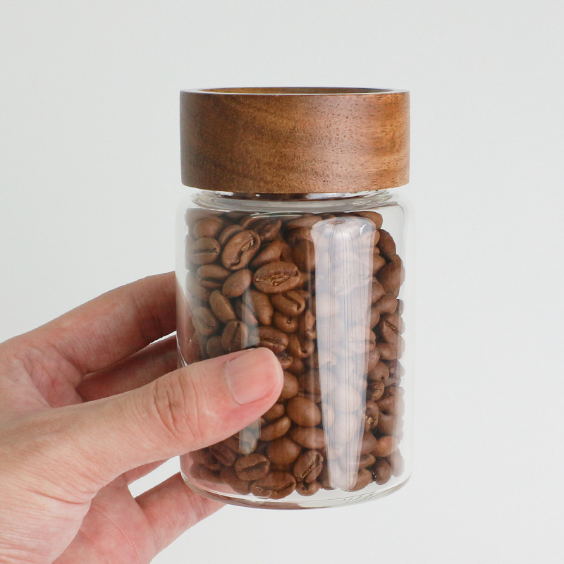 Glass Tube Coffee Beans Storag - Coffee Equipment Tools 评论和价格