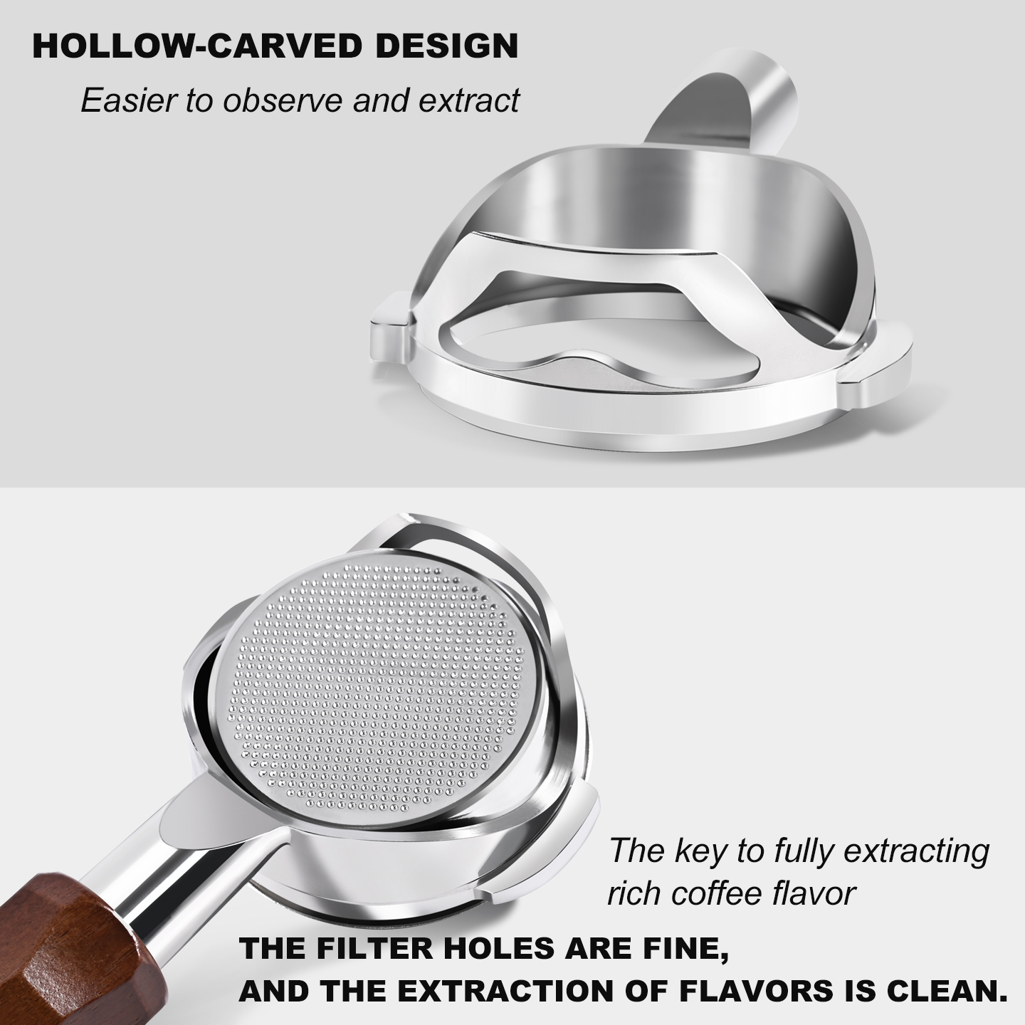58mm 3Ear For Hibrew H7 H7a H1 - Naked Portafilter Bottomless 评论和价格