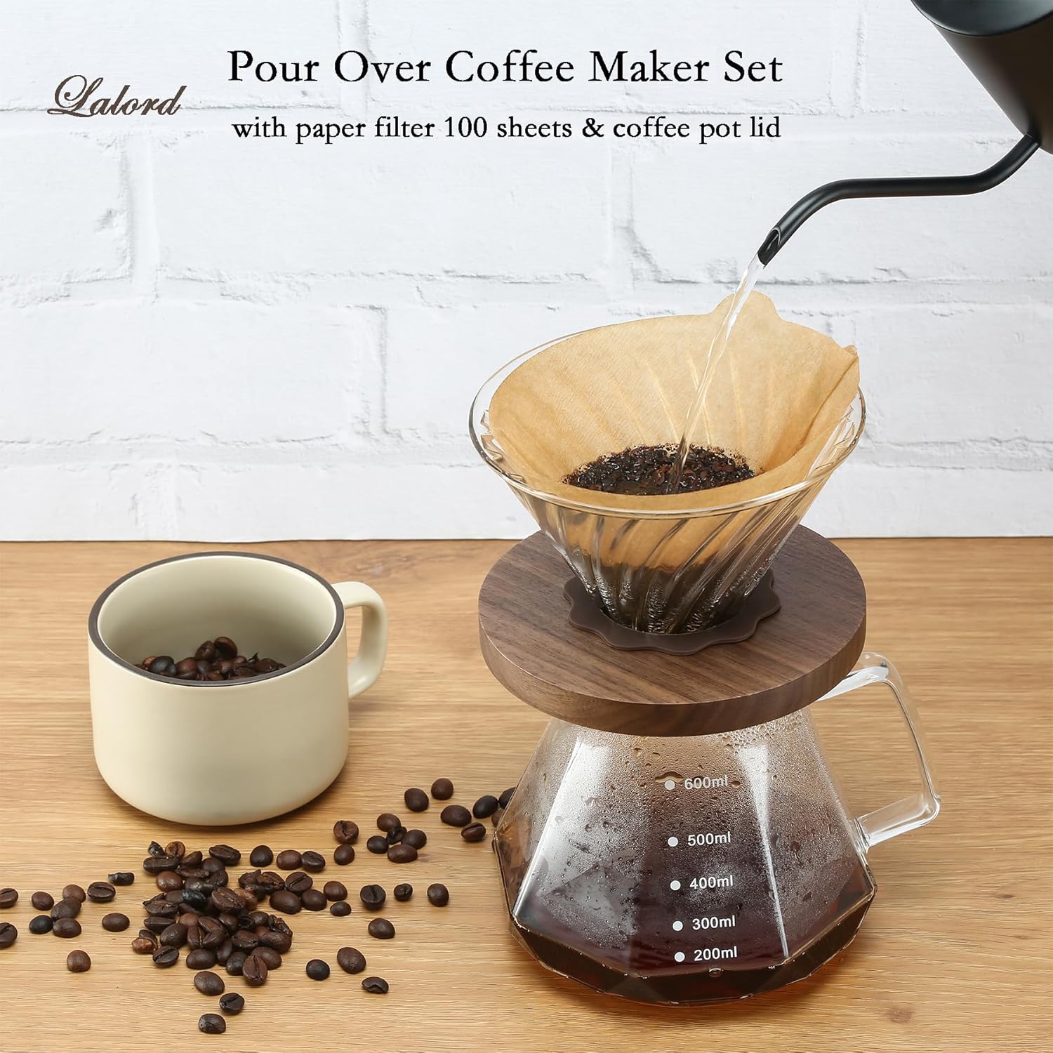 Magpie Glass Coffee Pot For V6 - Coffee Equipment Set 评论和价格