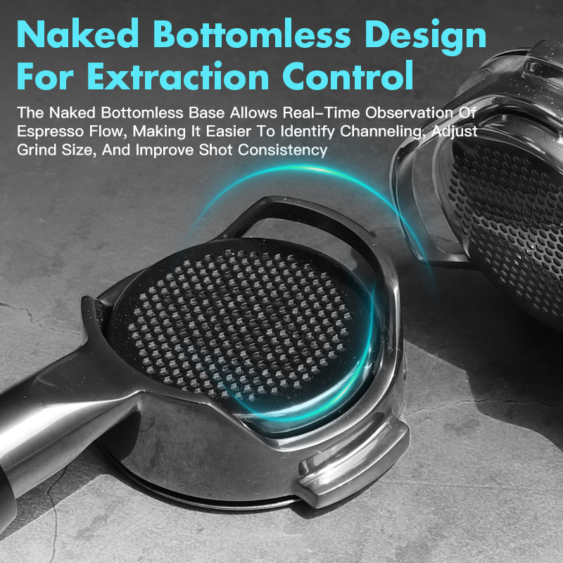 58MM Coffee Bottomless Portafi - Naked Portafilter Bottomless 评论和价格