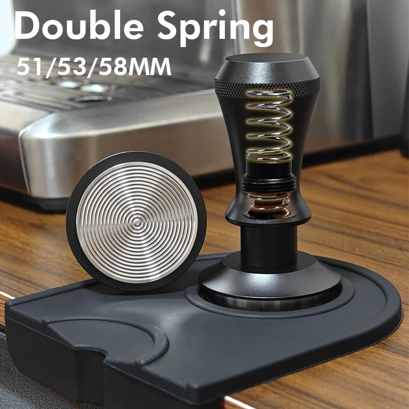 Coffee Tamper 51mm Double Spri - Coffee Equipment Kit 评论和价格